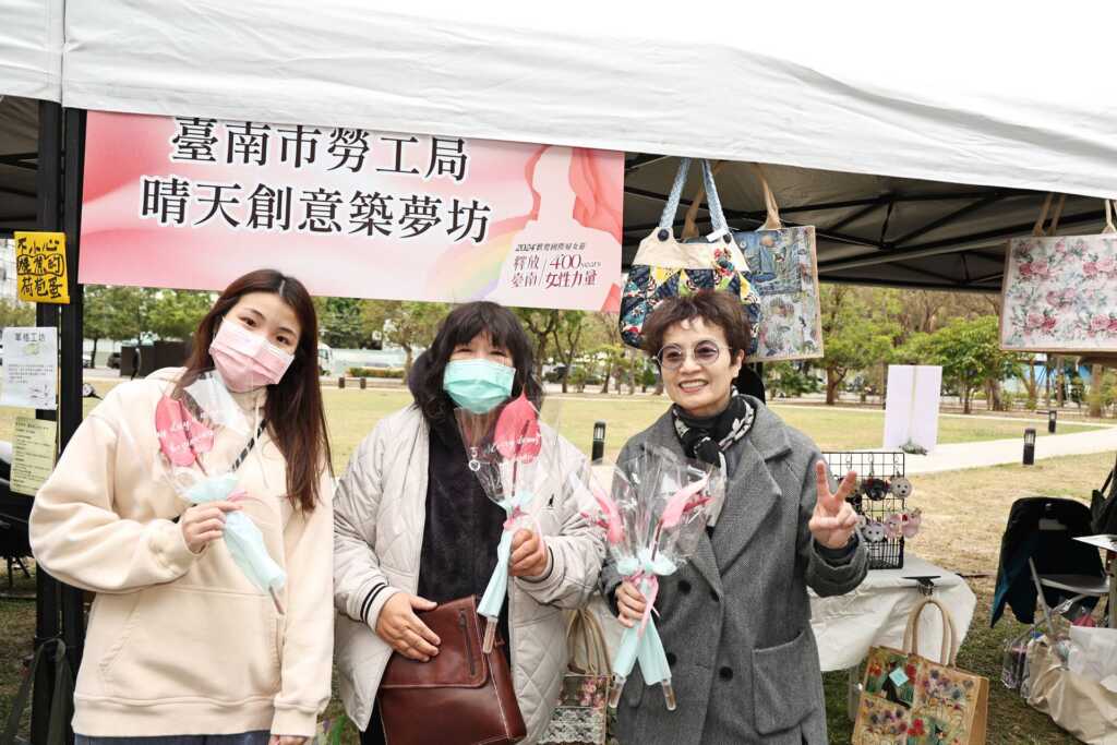 ▲台南副市長趙卿惠呼籲女性朋友從心覺醒，相互激勵共融，推動善與愛的正向循環。（台南市政府提供）